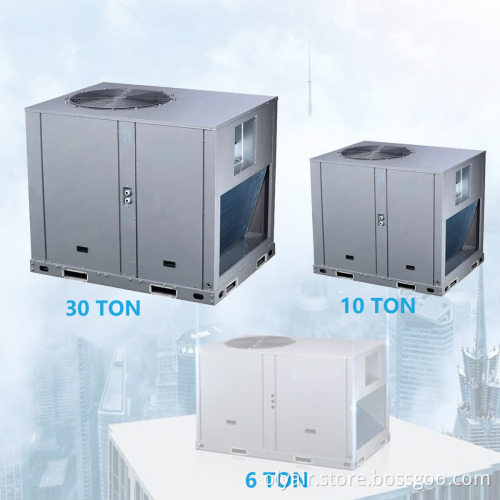 OLYAIR 6-30 Ton RT Rooftop Air Conditioning Units with High ESP